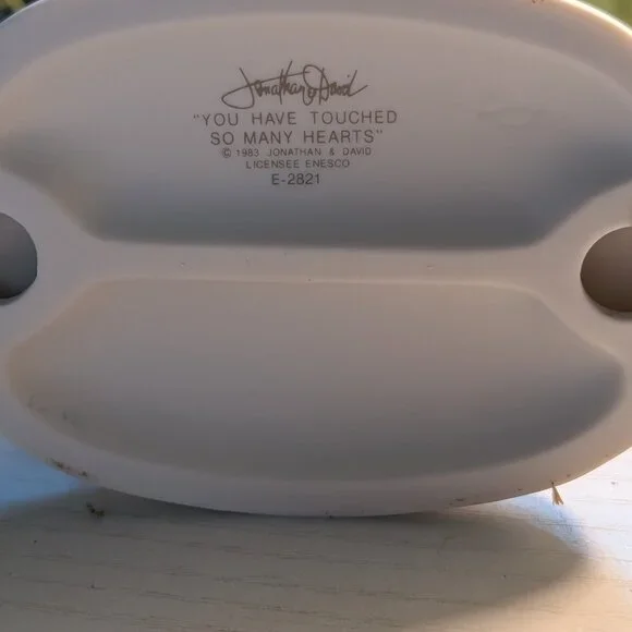 Precious Moments "You have touched so many hearts".  5 1/2 inches - Excellent - Picture 2 of 3